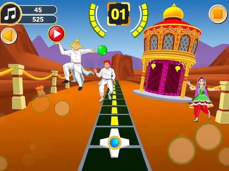 Jhumka Rhythm Rush Gameplay Screenshot